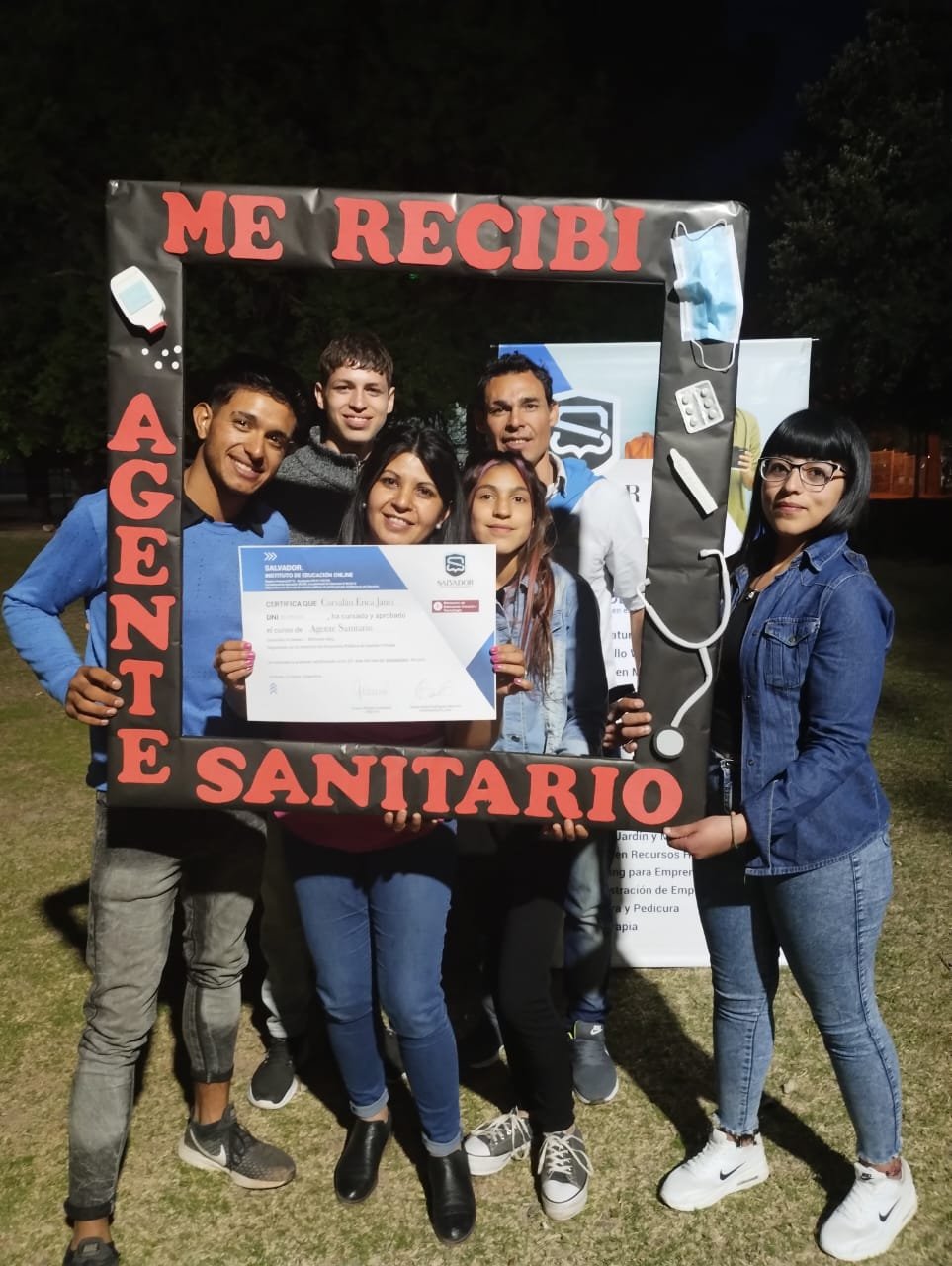 Estudiantes del Instituto Salvador
